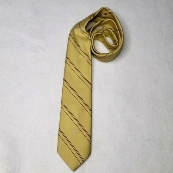 Yves Saint Laurent Paris New York Silk Neck Tie - Picture 1 of 5